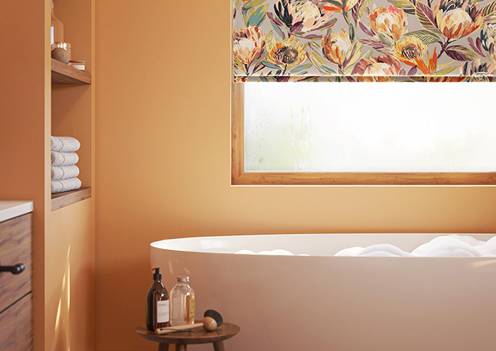 Ophelia, Russet - Roman Blind - Image 5